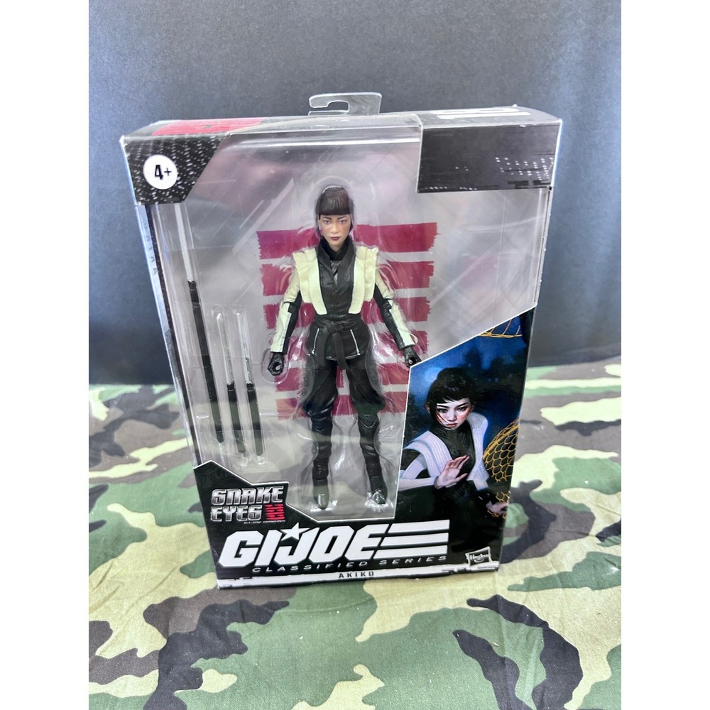 GI Joe Classified‎ Series Akiko Snake Eyes Origins Figure #18 Hasbro F0112 New